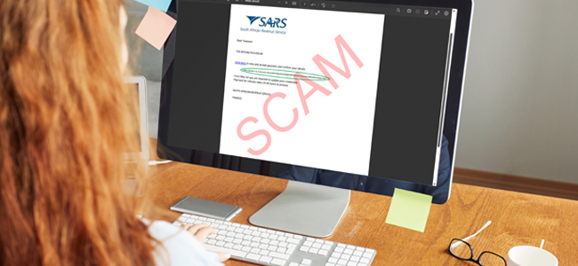 SARS Warning: Beware Scam Emails!